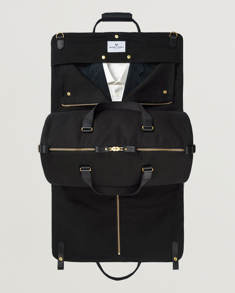 Mies | Laukut | Bennett Winch | Canvas Suit Carrier Holdall Black