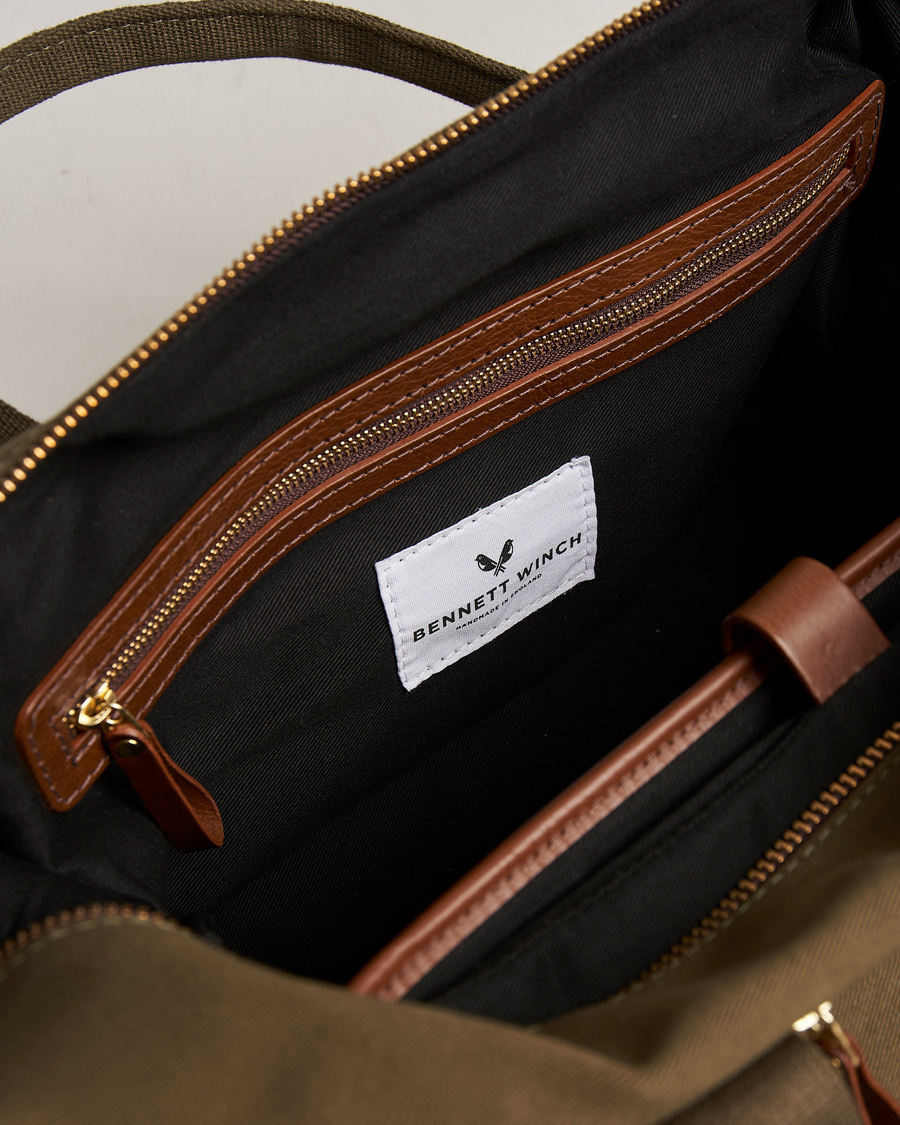 Mies | Laukut | Bennett Winch | Canvas Weekender Olive