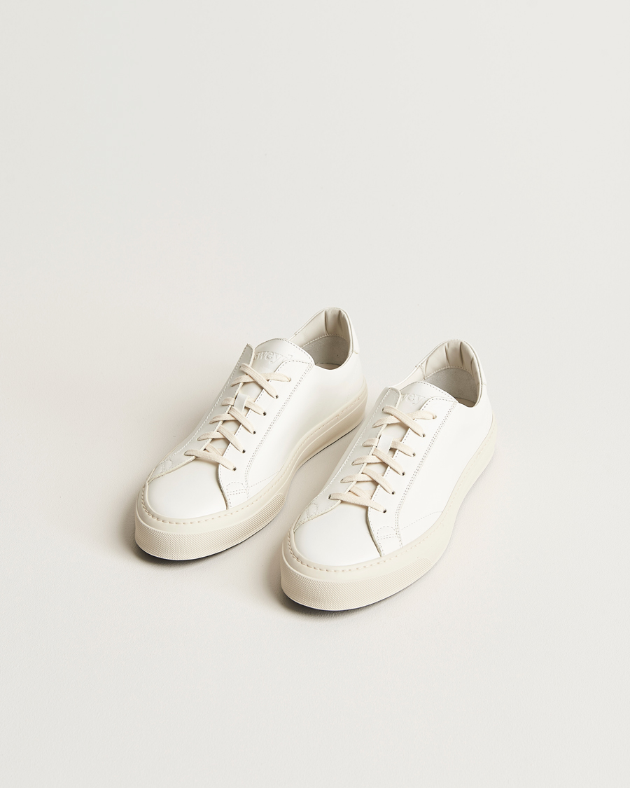 Mies | Kengät | Sweyd | Base Leather Sneaker White