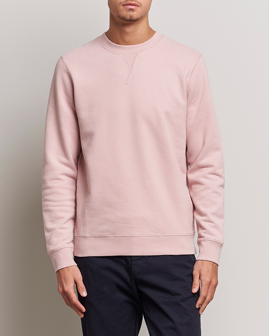 Mies | Sunspel | Sunspel | Loopback Sweatshirt Shell Pink