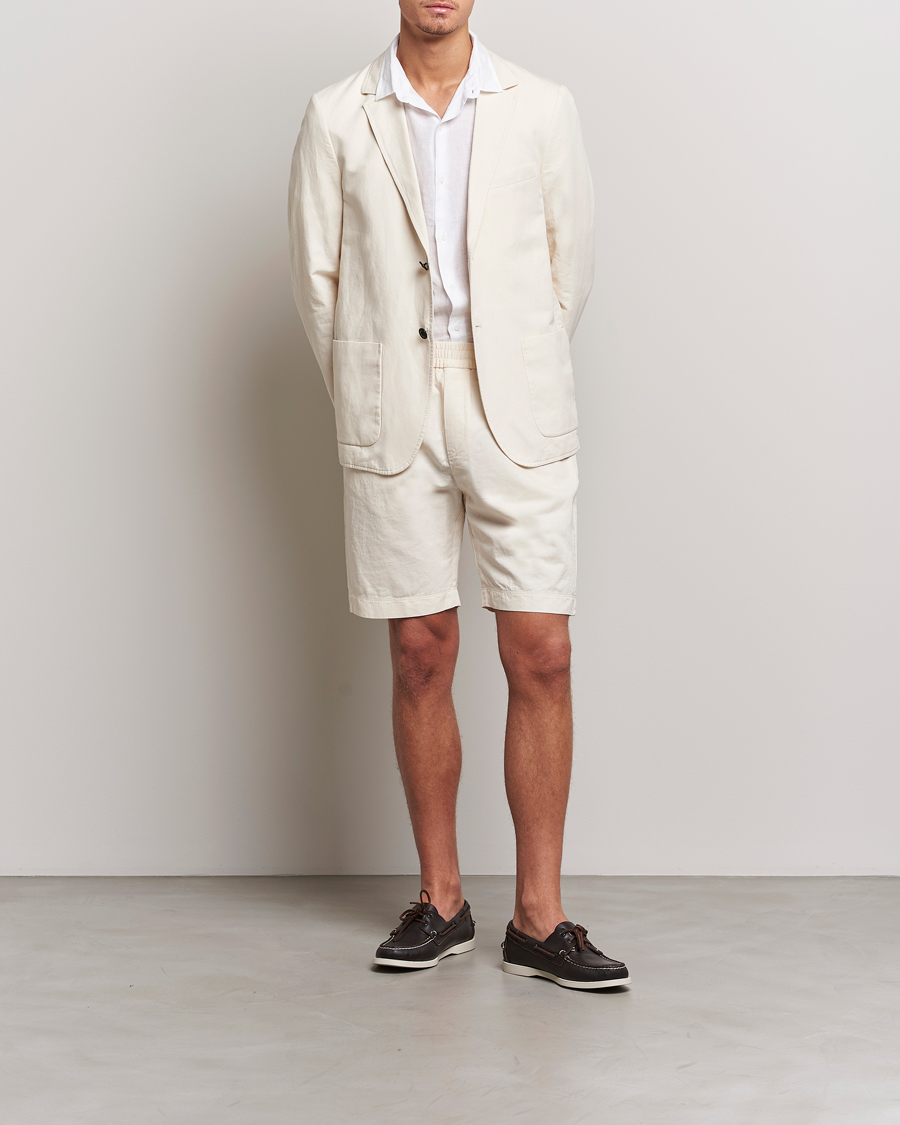 Mies | Pikkutakit | Sunspel | Unconstructed Cotton/Linen Blazer Undyed