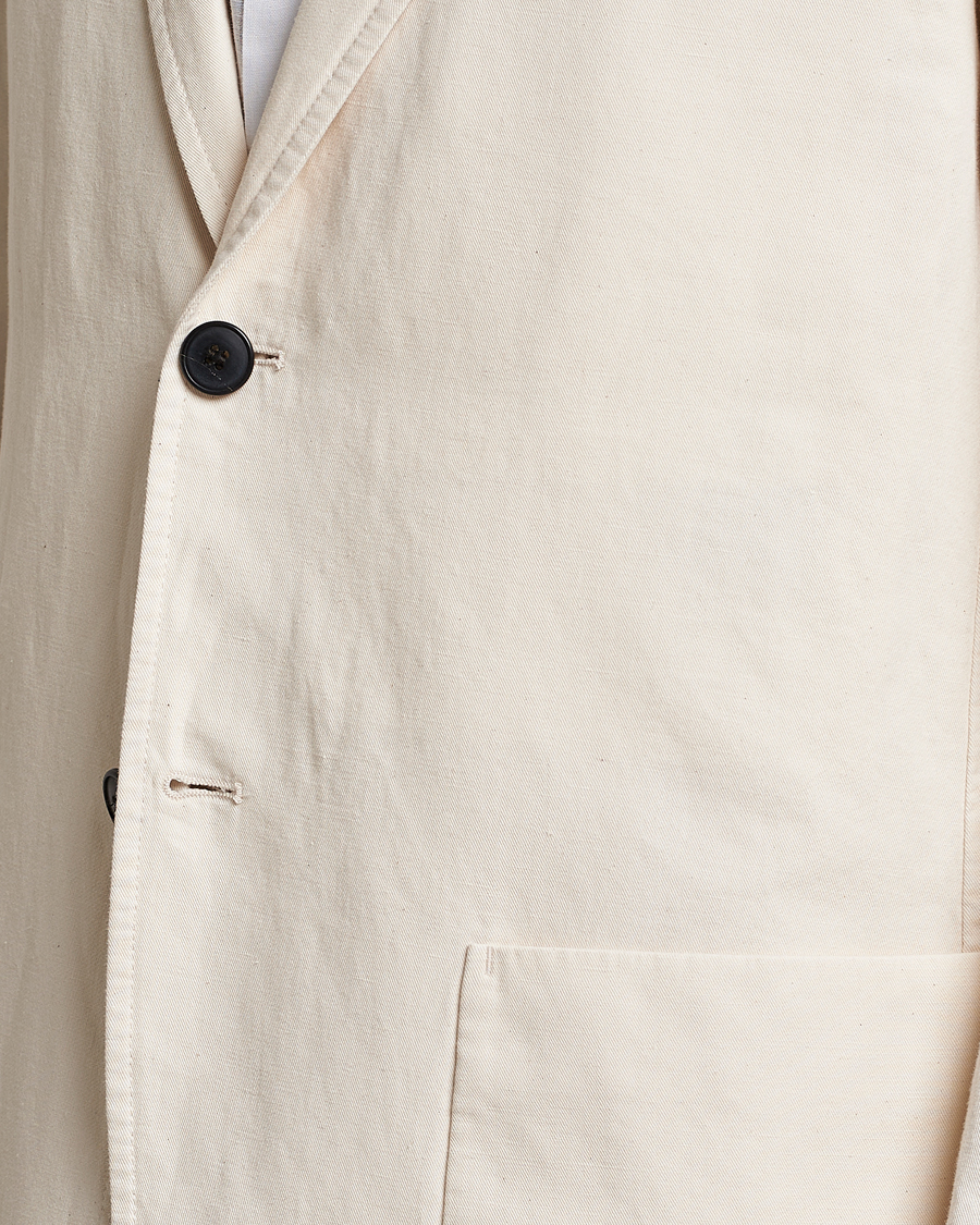 Mies | Pikkutakit | Sunspel | Unconstructed Cotton/Linen Blazer Undyed