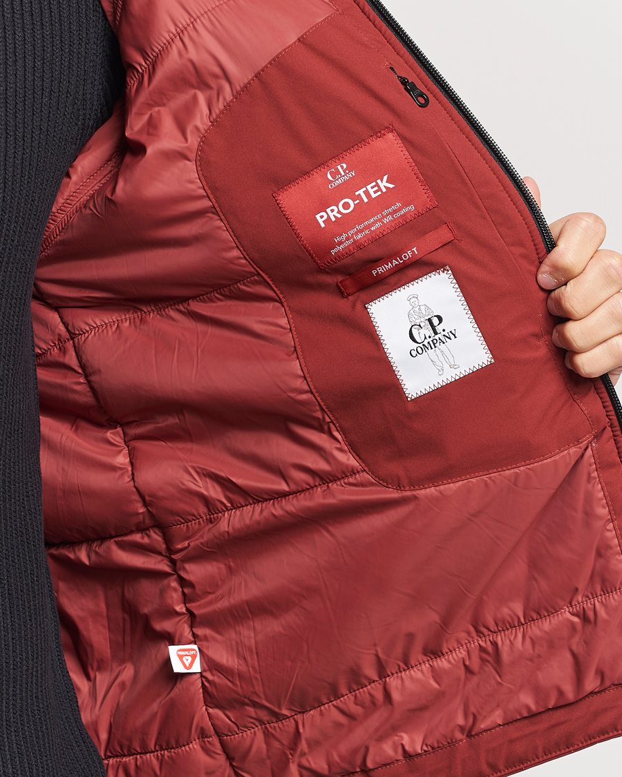 Mies | Takit | C.P. Company | Pro-Tec Lightweight Padded Jacket Burnt Red