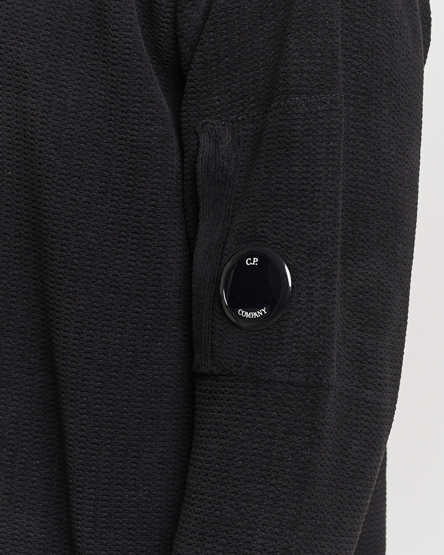 Mies | Puserot | C.P. Company | Chenille Cotton Crewneck Black