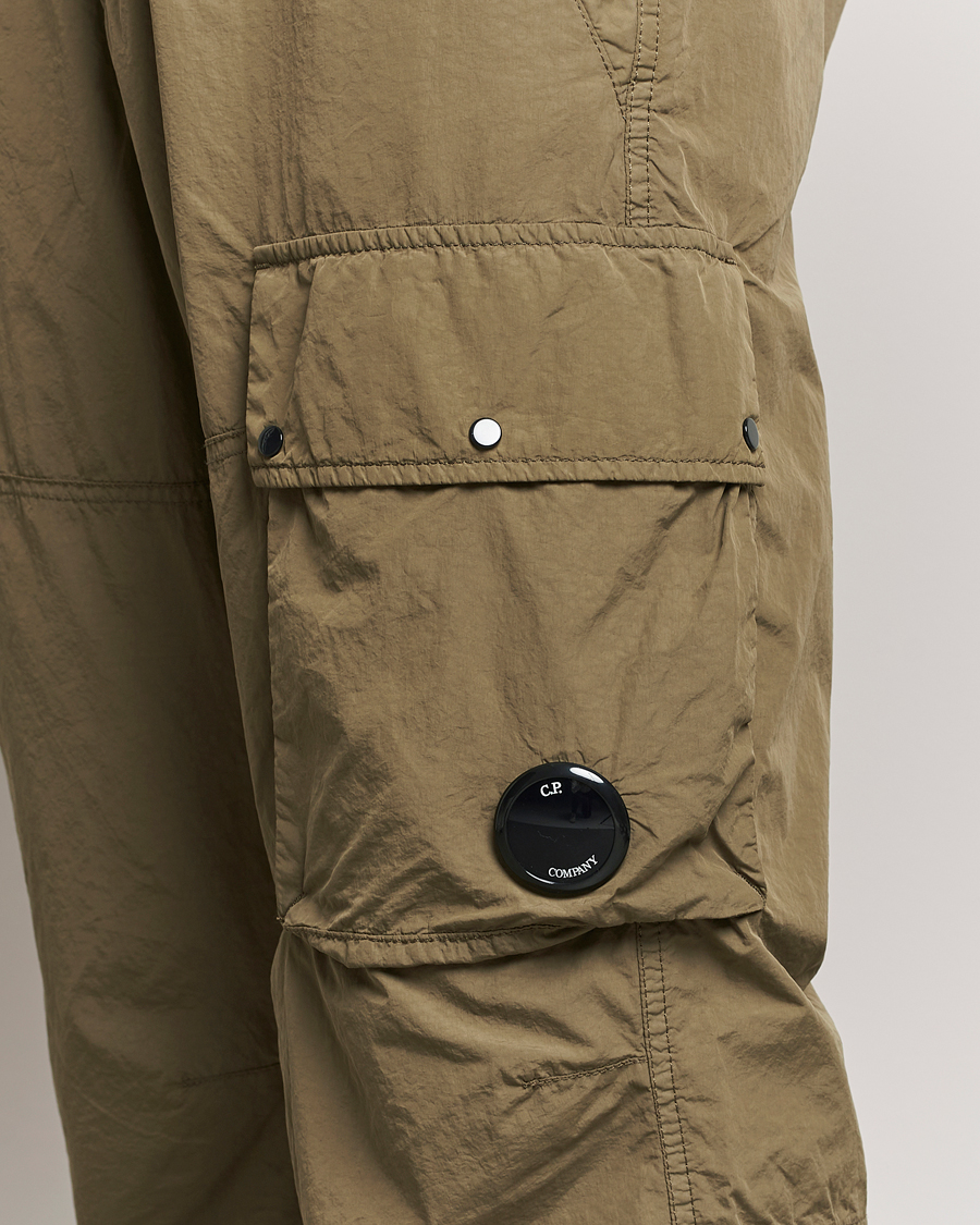 Mies | Housut | C.P. Company | Flatt Nylon Cargo Pants Light Brown