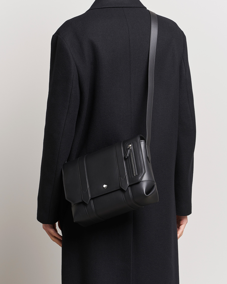 Mies | Montblanc Meisterstück Selection Soft Mini Messenger Black | Montblanc | Meisterstück Selection Soft Mini Messenger Black