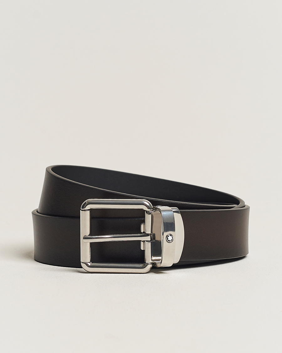 Mies |  | Montblanc | 30mm Leather Belt Brown