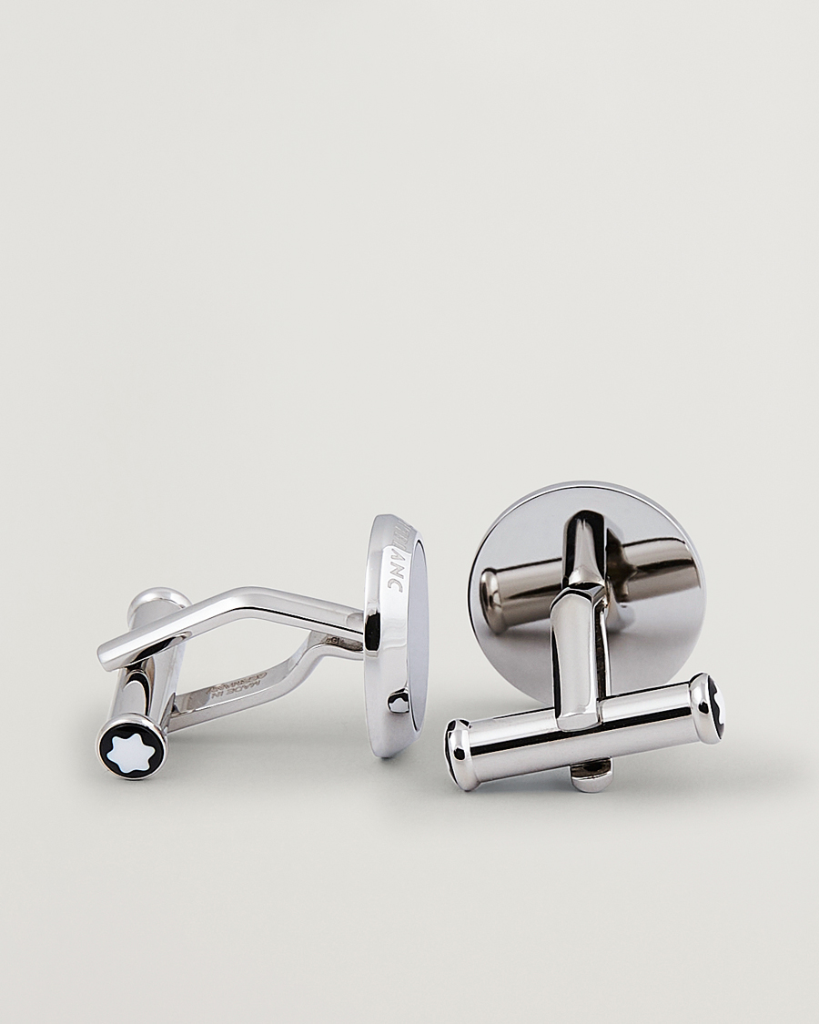 Mies | Kalvosinnapit | Montblanc | Meisterstück Steel Cufflinks Black Onyx