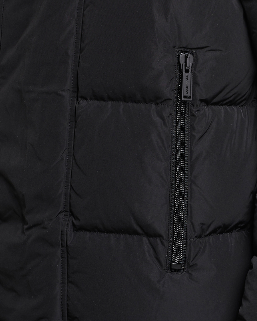 Mies | Takit | Dsquared2 | Bomber Puffer Jacket Black