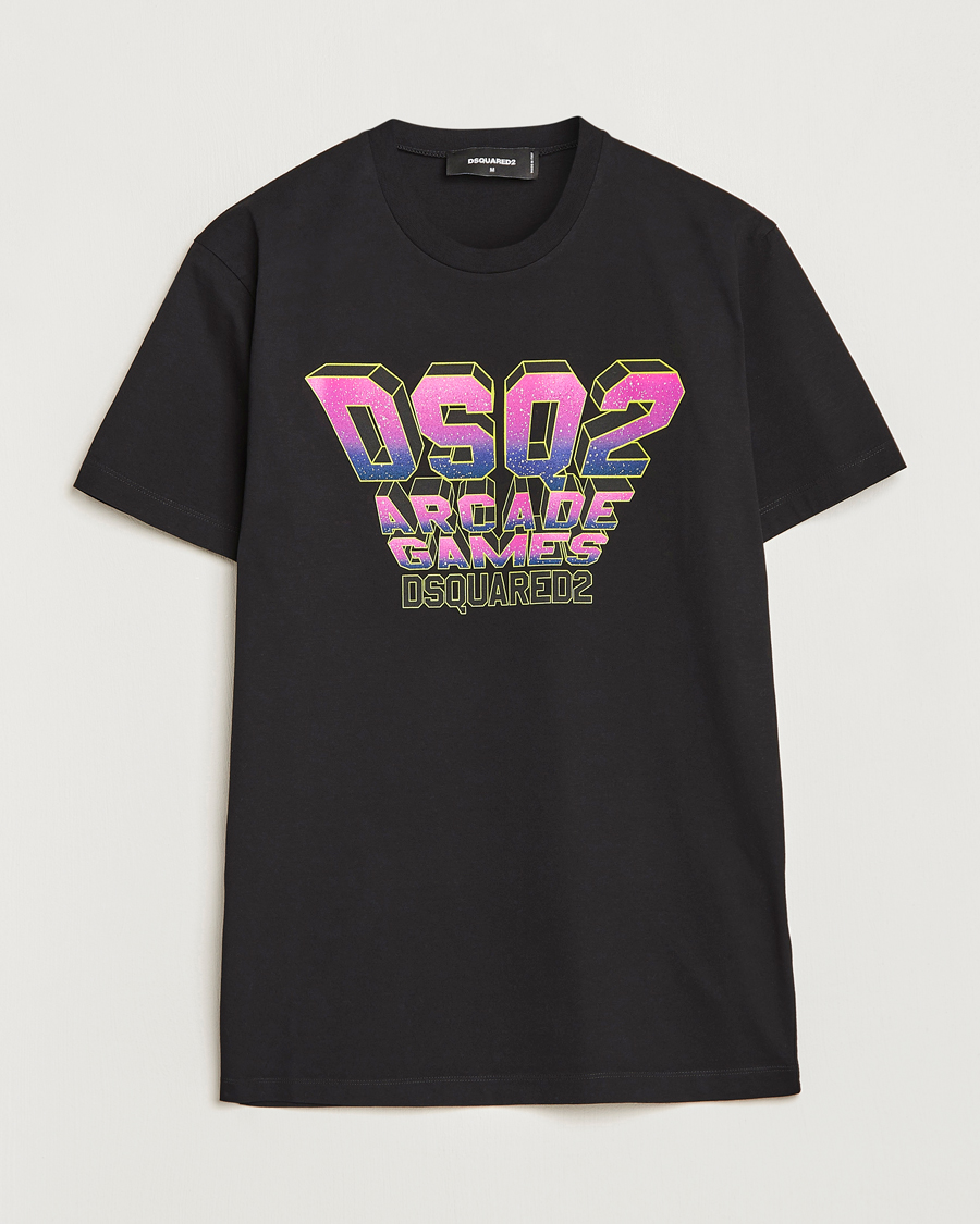 Mies | Mustat t-paidat | Dsquared2 | Cool Fit Logo Tee Black