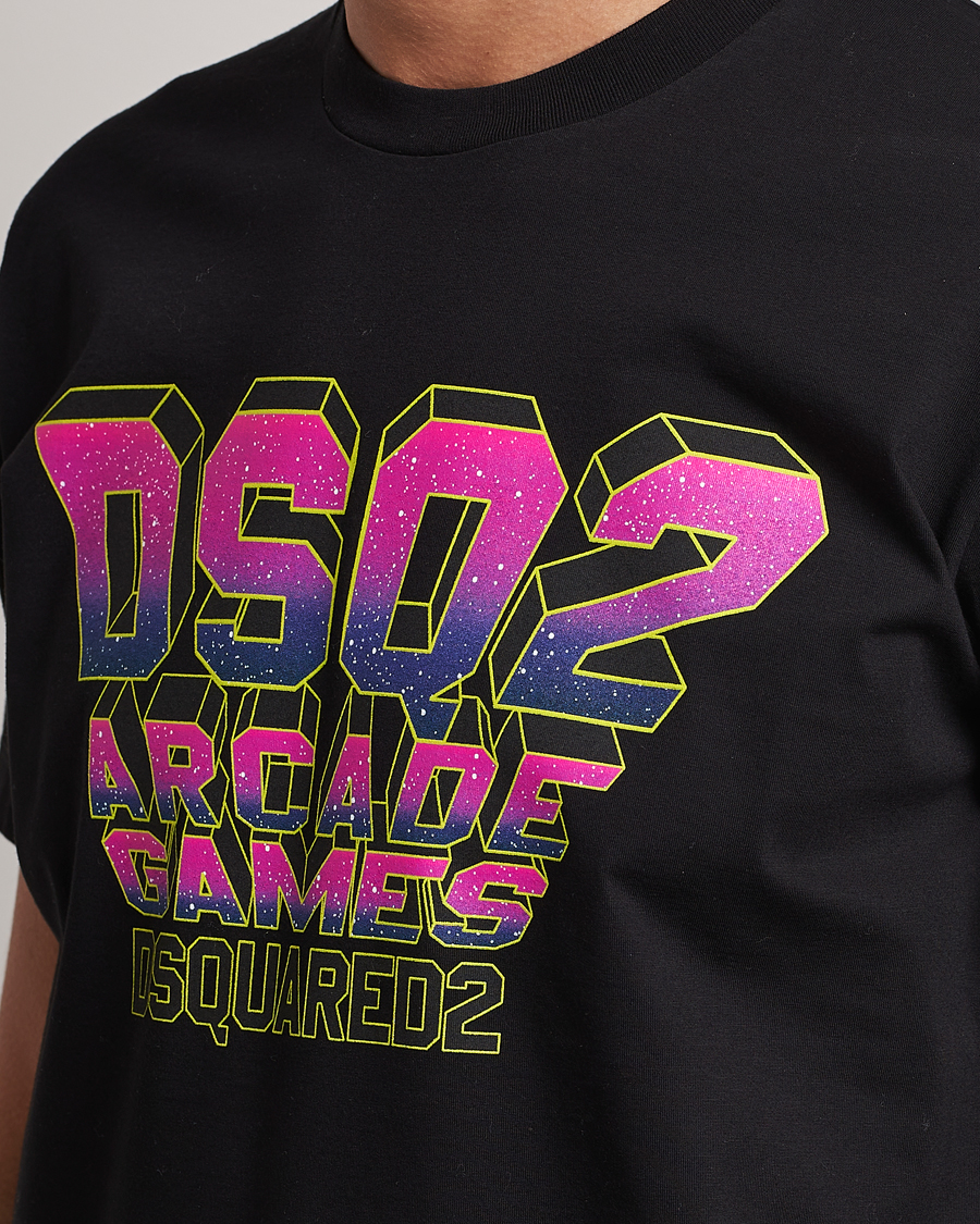 Mies | T-paidat | Dsquared2 | Cool Fit Logo Tee Black
