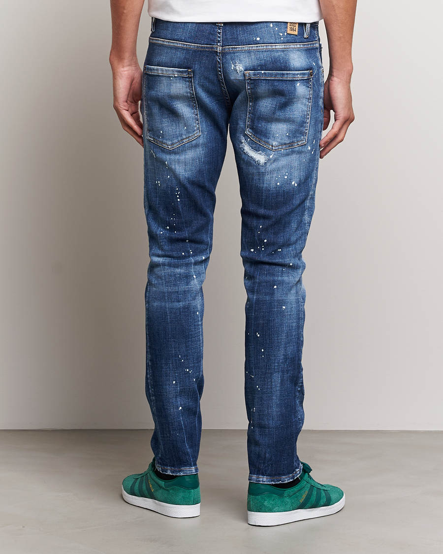 Mies | Farkut | Dsquared2 | Skater Jeans Light Blue Wash