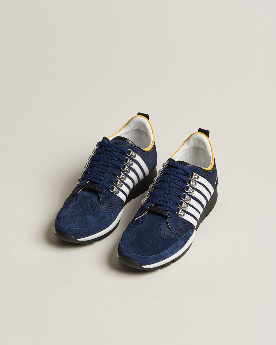 Mies |  | Dsquared2 | Legendary Sneaker Navy/White/Yellow