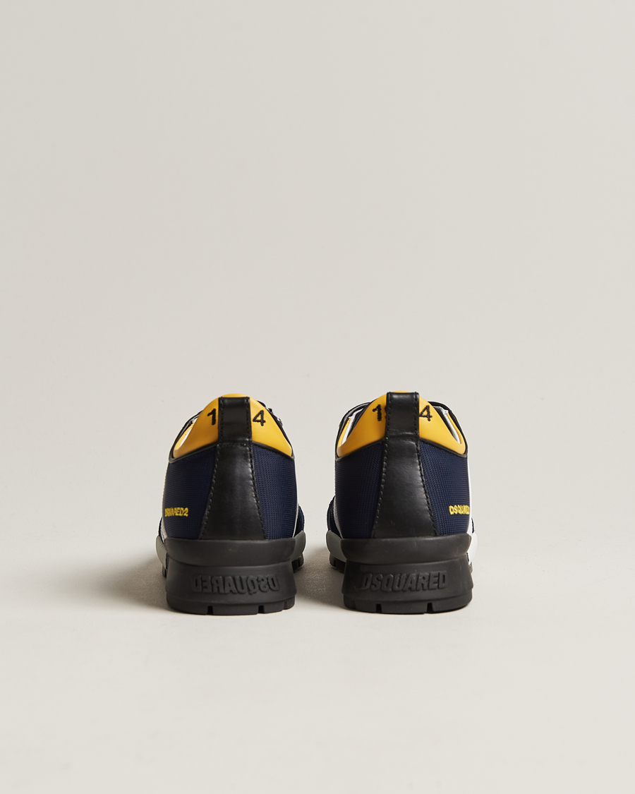 Mies | Dsquared2 Legendary Sneaker Navy/White/Yellow | Dsquared2 | Legendary Sneaker Navy/White/Yellow