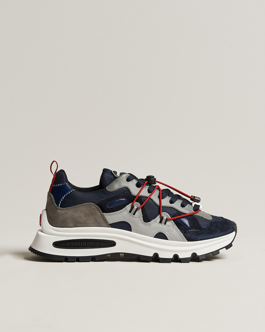 Mies | Dsquared2 DS2 Running Sneaker Blue/Grey | Dsquared2 | DS2 Running Sneaker Blue/Grey