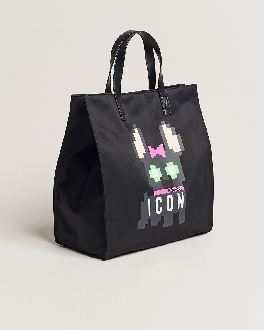 Mies | Dsquared2 Icon Mascotte Tote Bag Black | Dsquared2 | Icon Mascotte Tote Bag Black