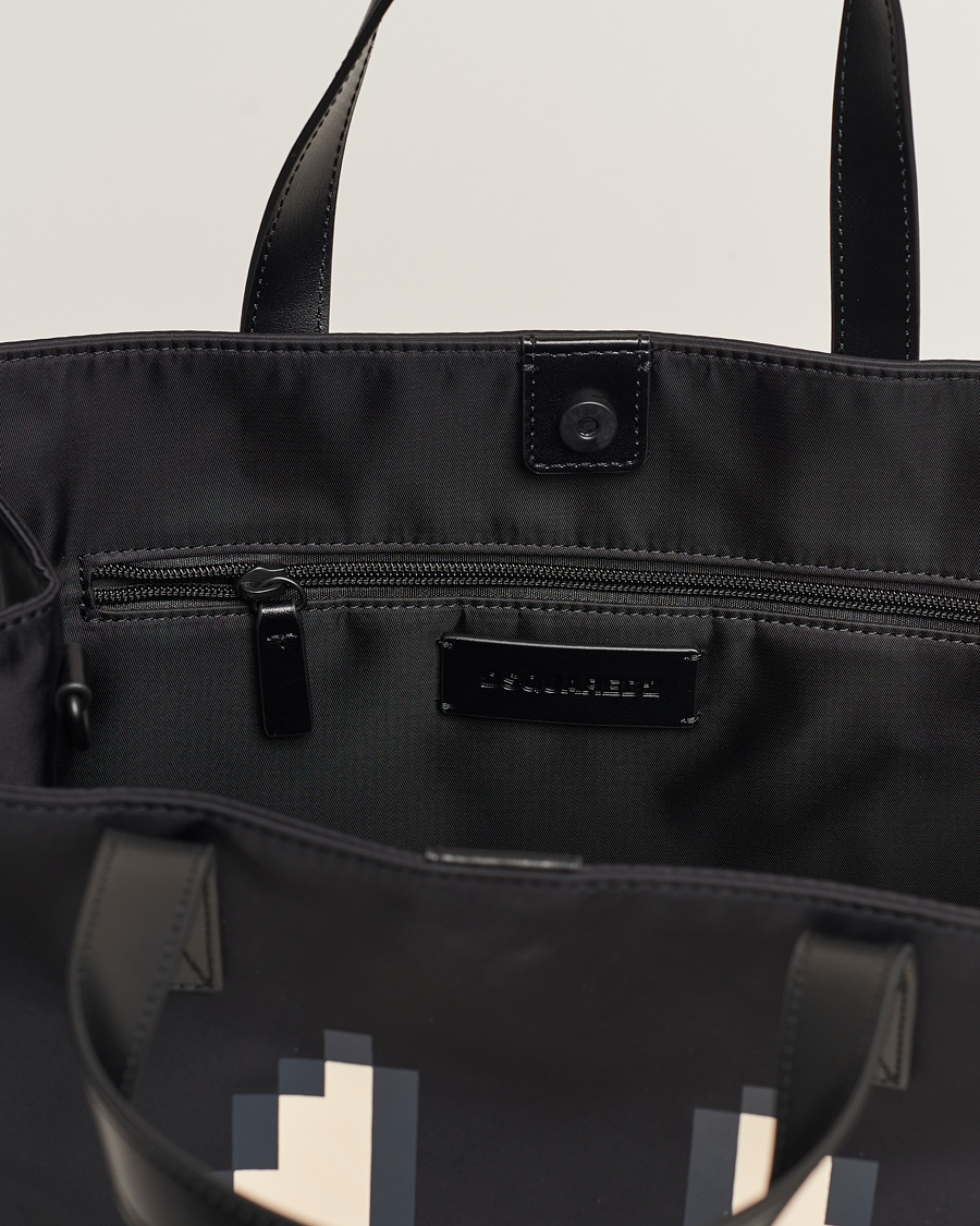 Mies | Dsquared2 Icon Mascotte Tote Bag Black | Dsquared2 | Icon Mascotte Tote Bag Black