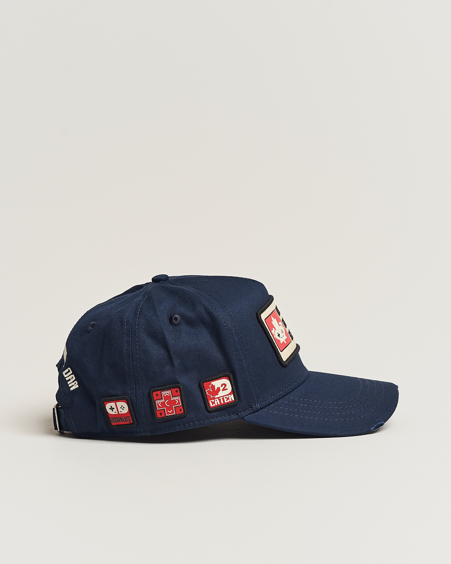 Mies | Dsquared2 Gaming Baseball Cap Navy | Dsquared2 | Gaming Baseball Cap Navy