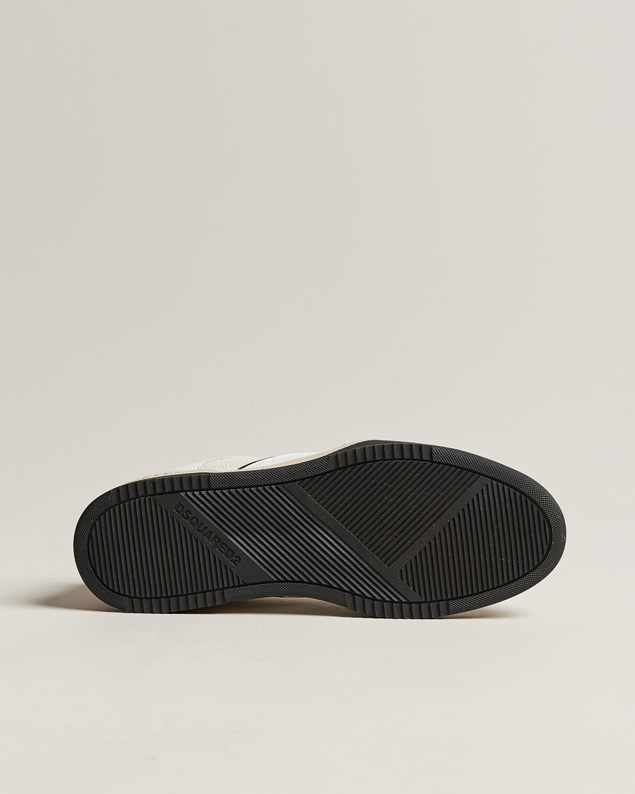 Mies | Dsquared2 Spiker Sneaker White/Black | Dsquared2 | Spiker Sneaker White/Black