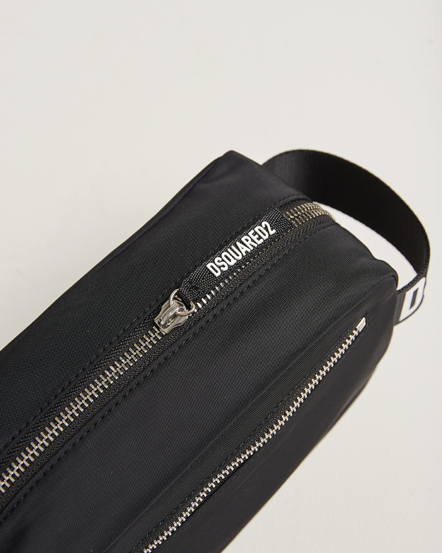 Mies | Dsquared2 Made With Love Washbag Black | Dsquared2 | Made With Love Washbag Black