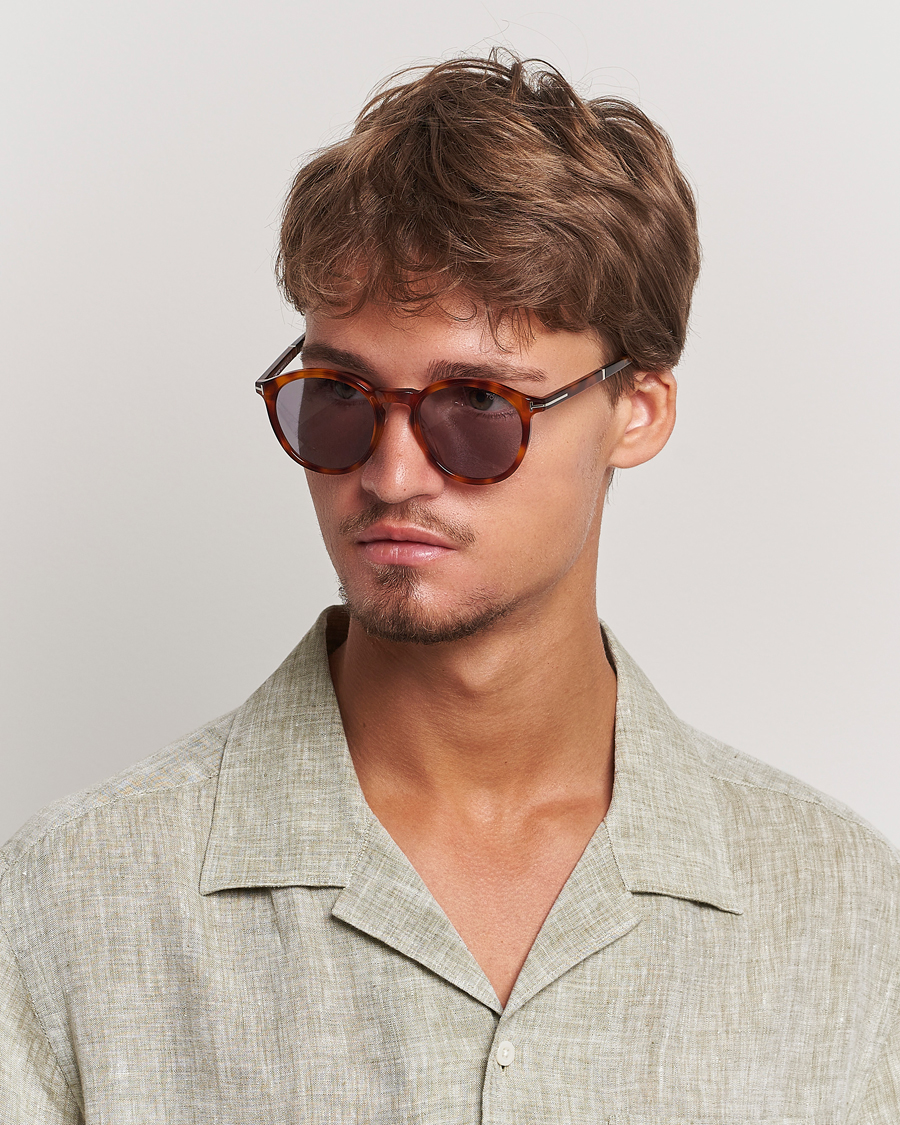 Mies | Aurinkolasit | Tom Ford | Elton Sunglasses Blonde Havana/Smoke