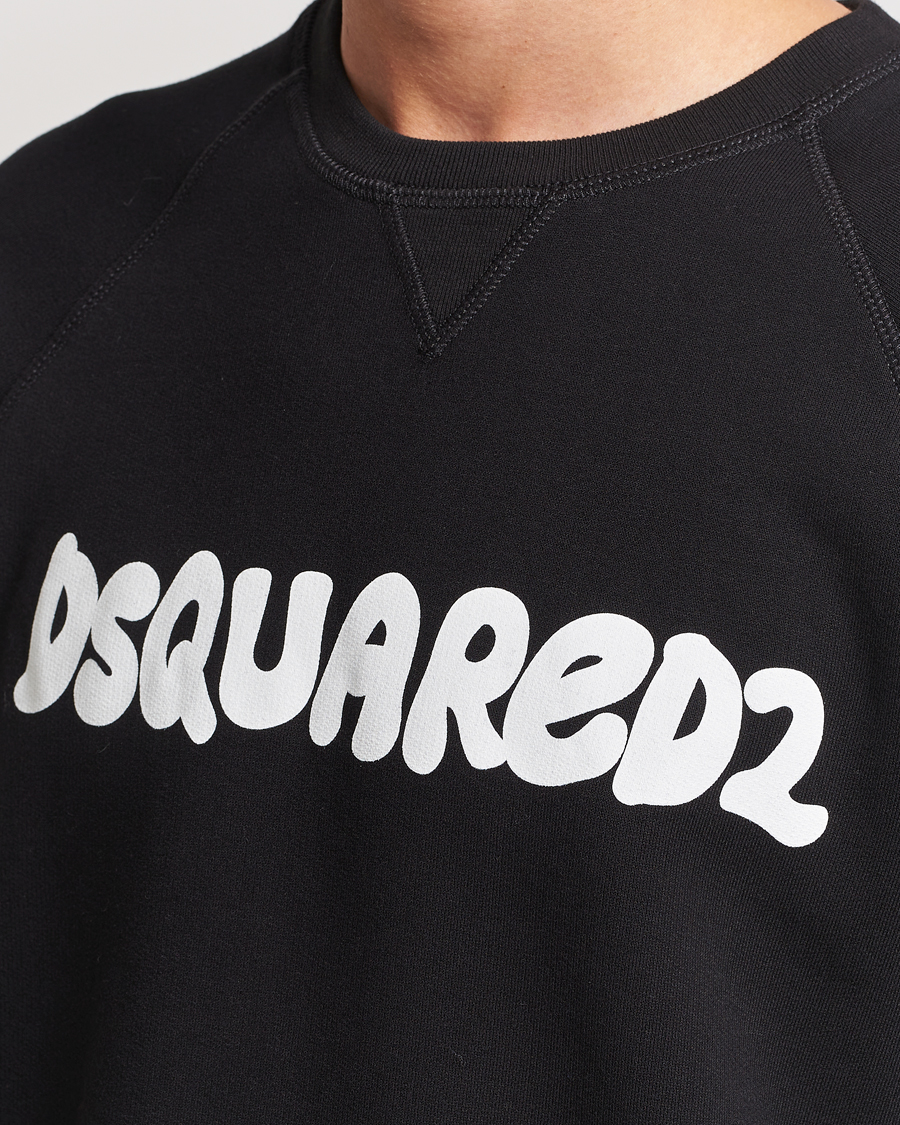 Mies | Puserot | Dsquared2 | Cool Fit Crew Neck Sweatshirt Black