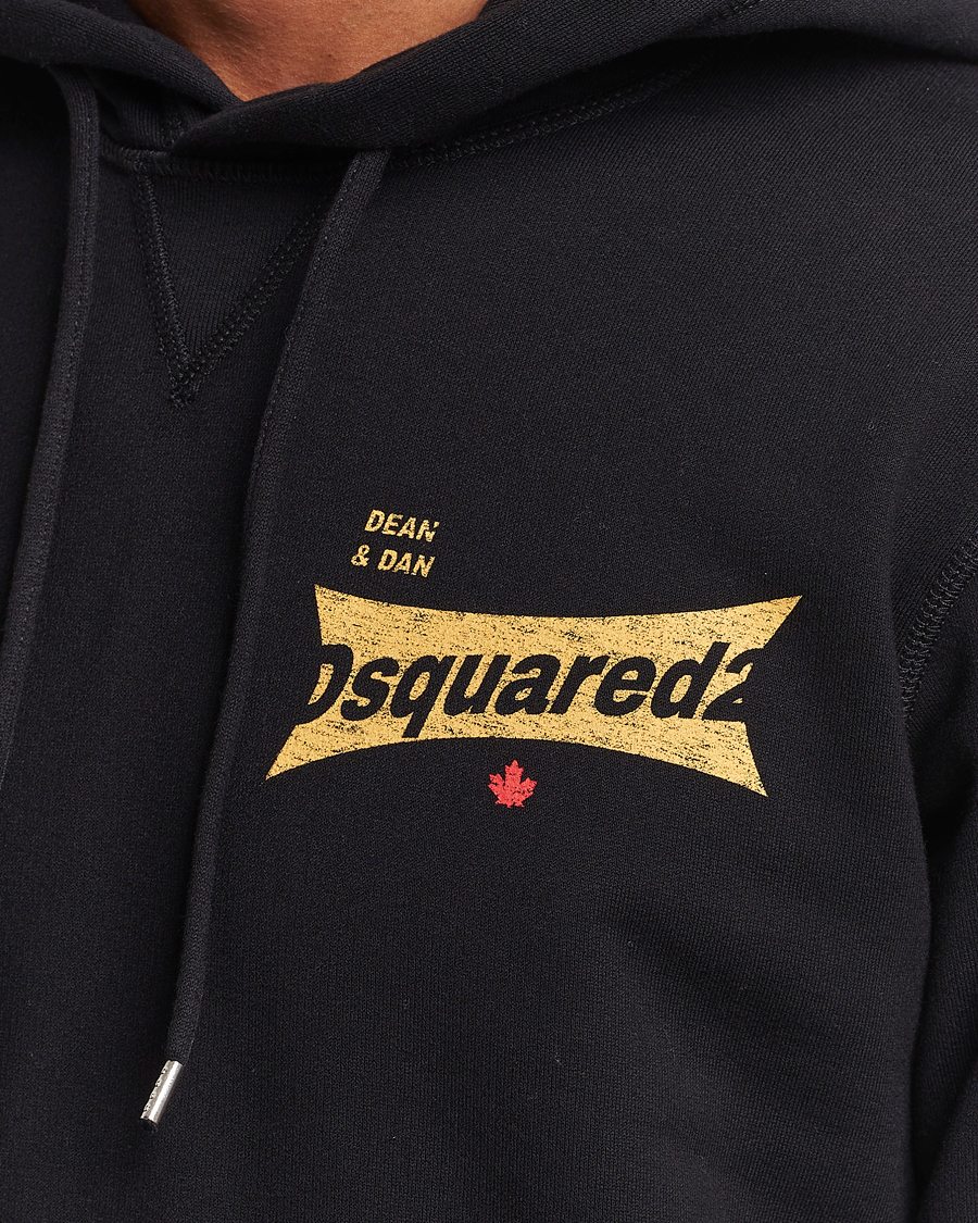 Mies | Puserot | Dsquared2 | Cool Fit Logo Hoodie Black