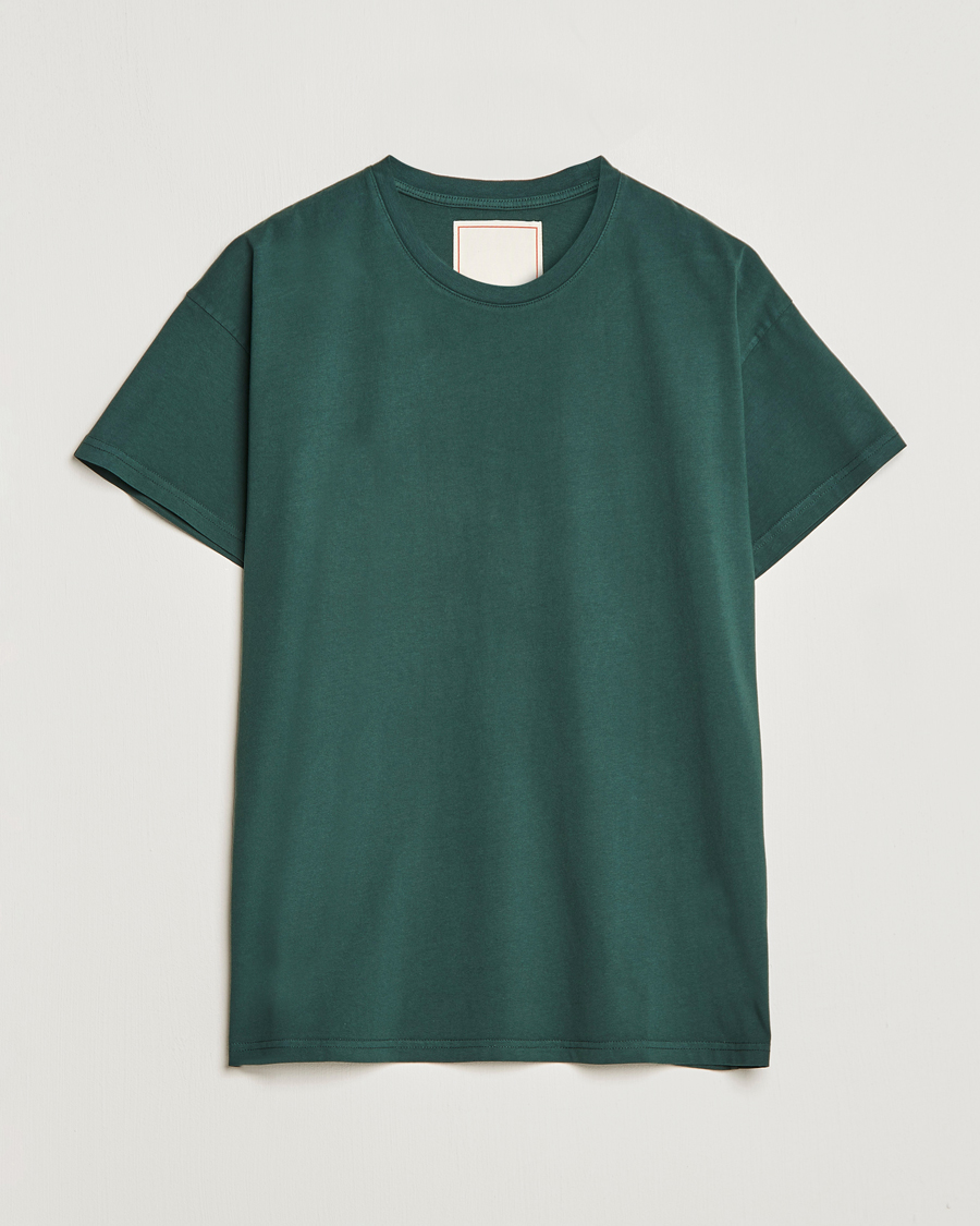 Mies |  | Jeanerica | Marcel Crew Neck T-Shirt Dark Green