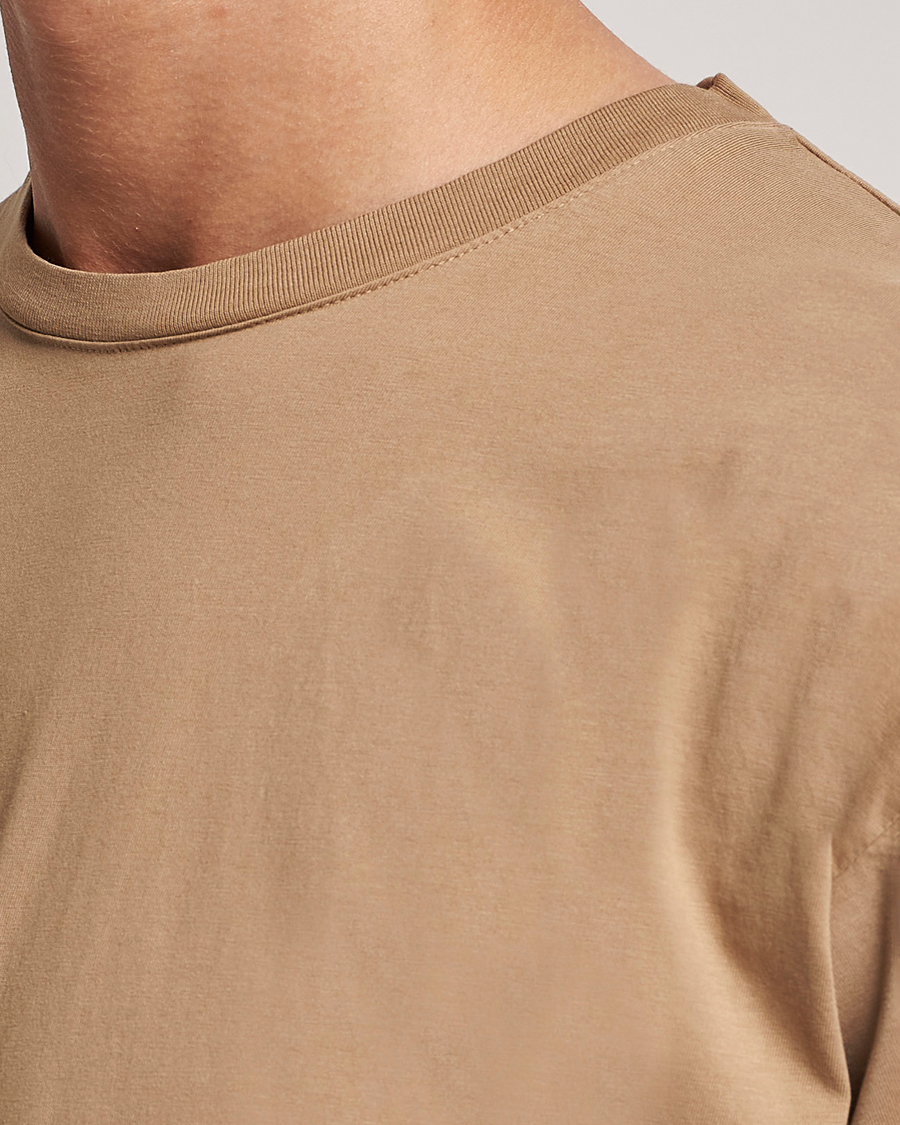 Mies | T-paidat | Jeanerica | Marcel Crew Neck T-Shirt Dark Sand