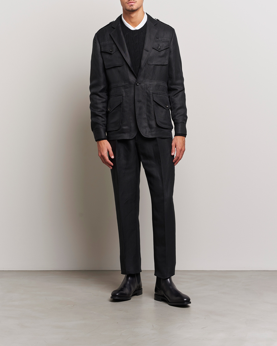 Mies | Takit | Ralph Lauren Purple Label | Field Jacket Black