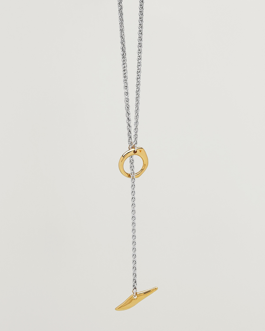 Mies | Tom Wood Robin Chain Duo Silver/Gold | Tom Wood | Robin Chain Duo Silver/Gold