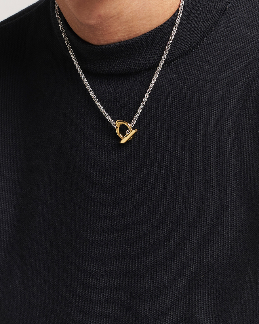 Mies | Tom Wood Robin Chain Duo Silver/Gold | Tom Wood | Robin Chain Duo Silver/Gold
