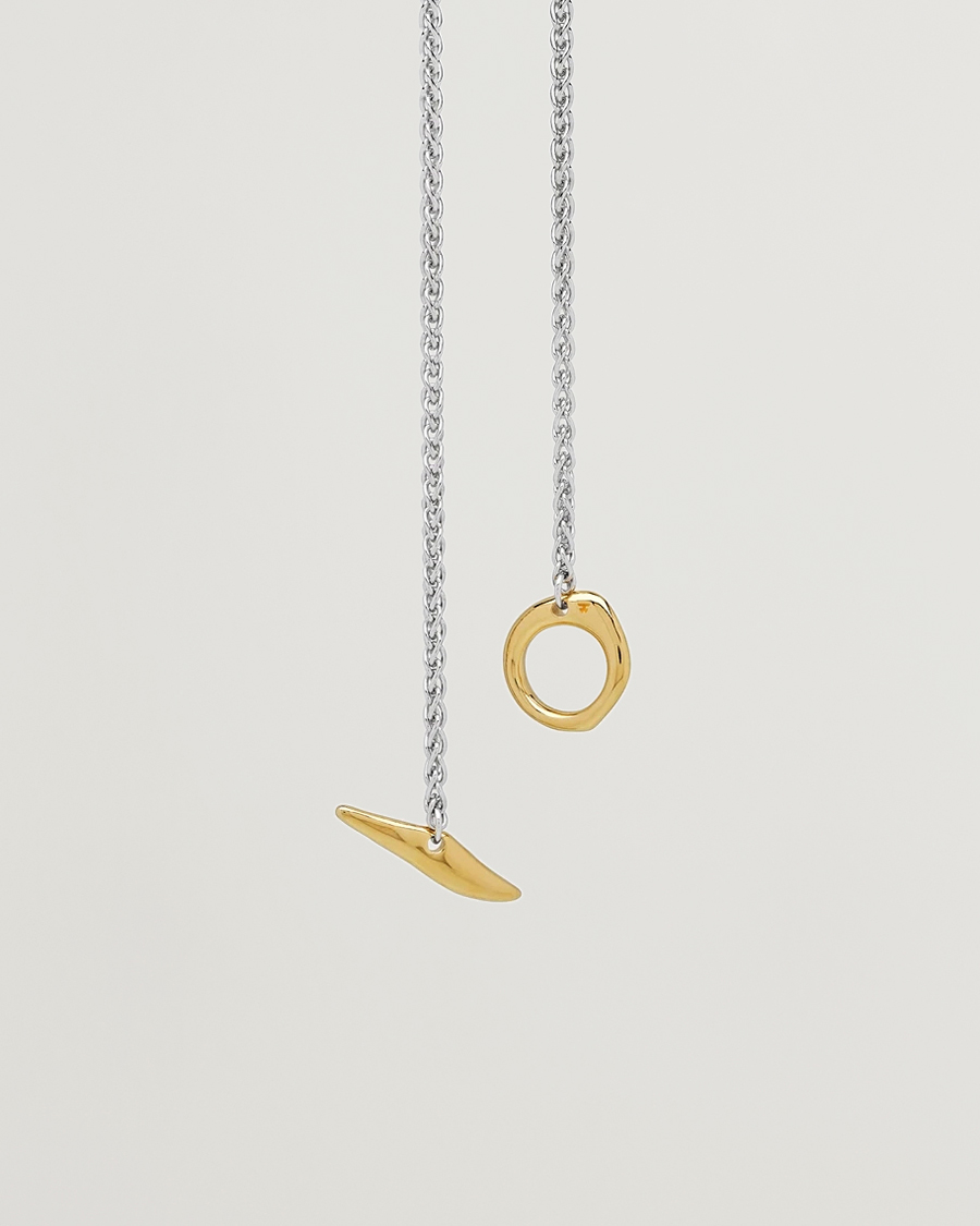 Mies | Tom Wood Robin Chain Duo Silver/Gold | Tom Wood | Robin Chain Duo Silver/Gold
