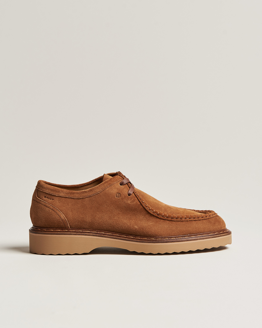 Mies |  | Bally | Nadhy Suede Loafer Cognac