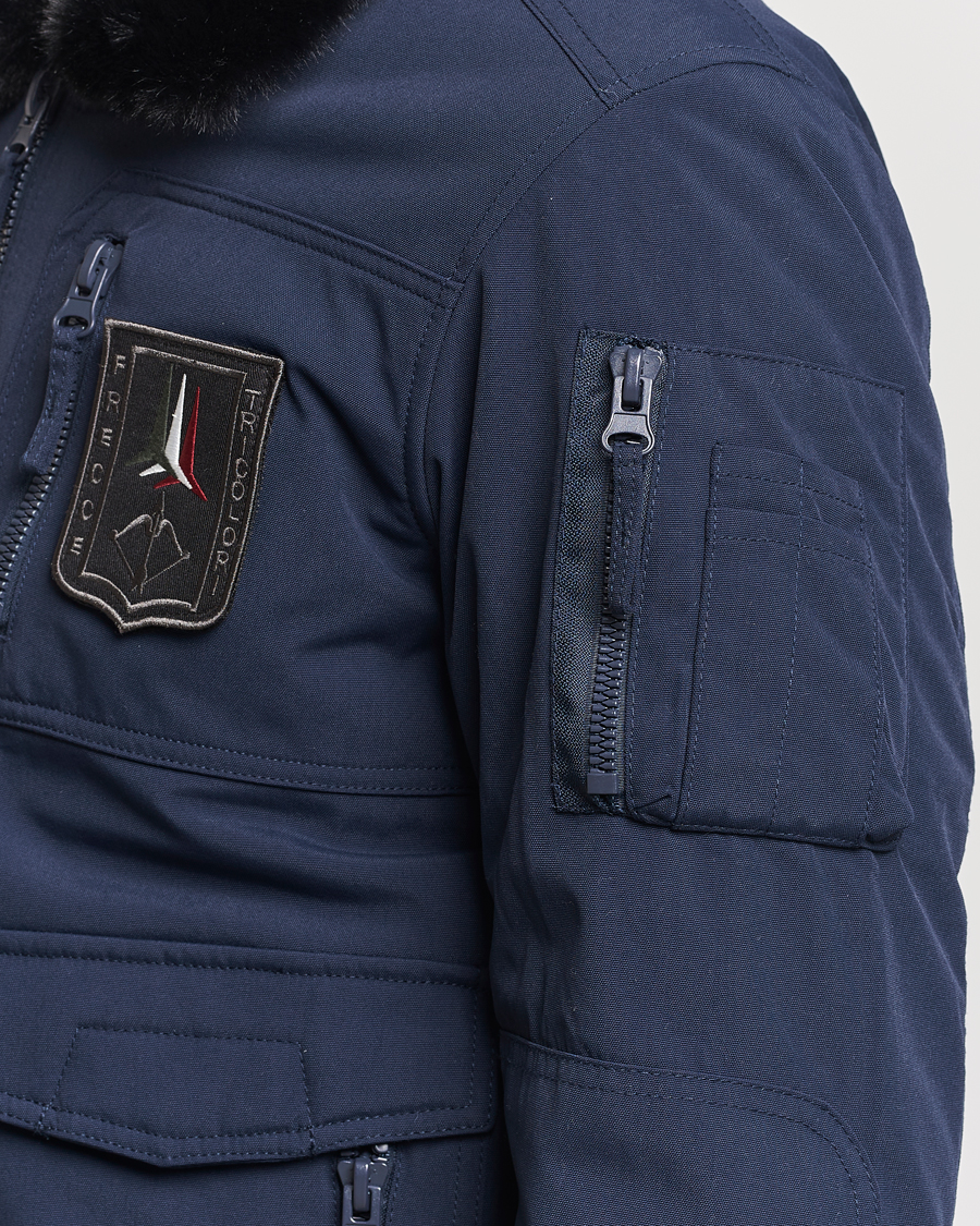 Mies | Takit | Aeronautica Militare | Padded Pilot Bomber Jacket Dark Blue