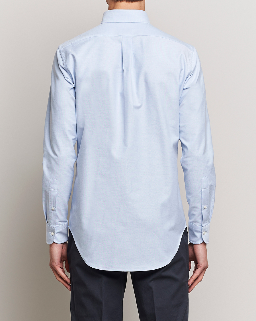 Mies | Kauluspaidat | Kamakura Shirts | Slim Fit Oxford BD Shirt Light Blue