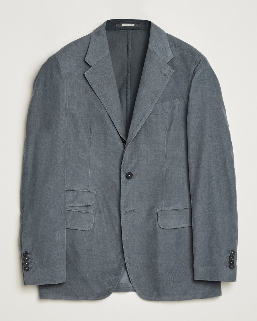Mies | Pikkutakit | Massimo Alba | Baby Corduroy Blazer Smoke