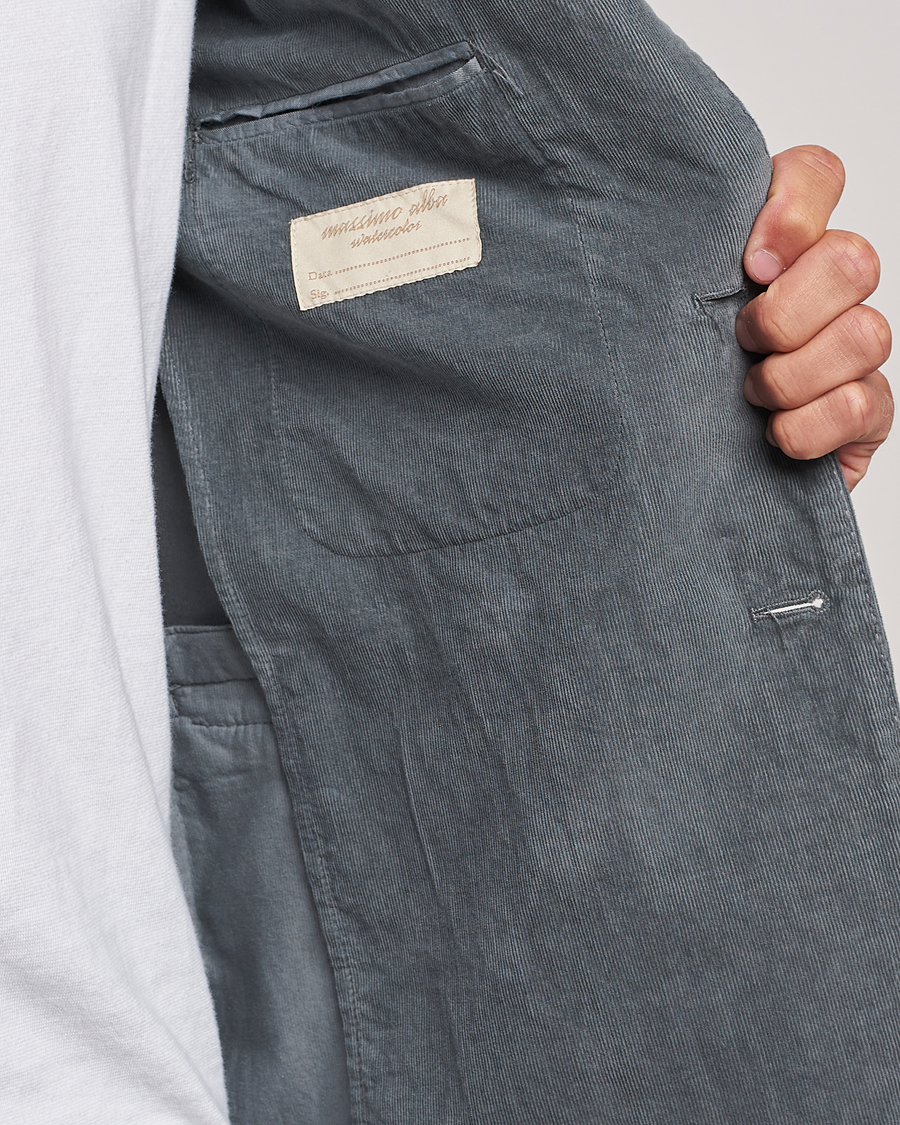 Mies | Pikkutakit | Massimo Alba | Baby Corduroy Blazer Smoke