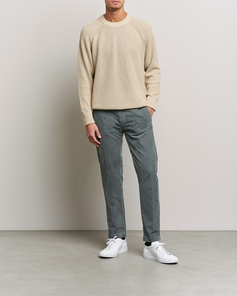 Mies | Housut | Massimo Alba | Baby Corduroy Trousers Smoke
