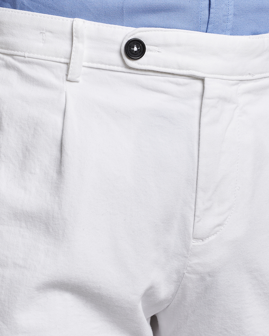 Mies | Housut | Massimo Alba | Ionio Cotton/Cashmere Trousers White