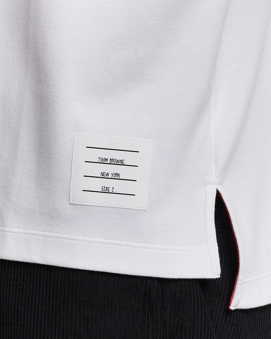 Mies | T-paidat | Thom Browne | Short Sleeve Pocket T-Shirt White
