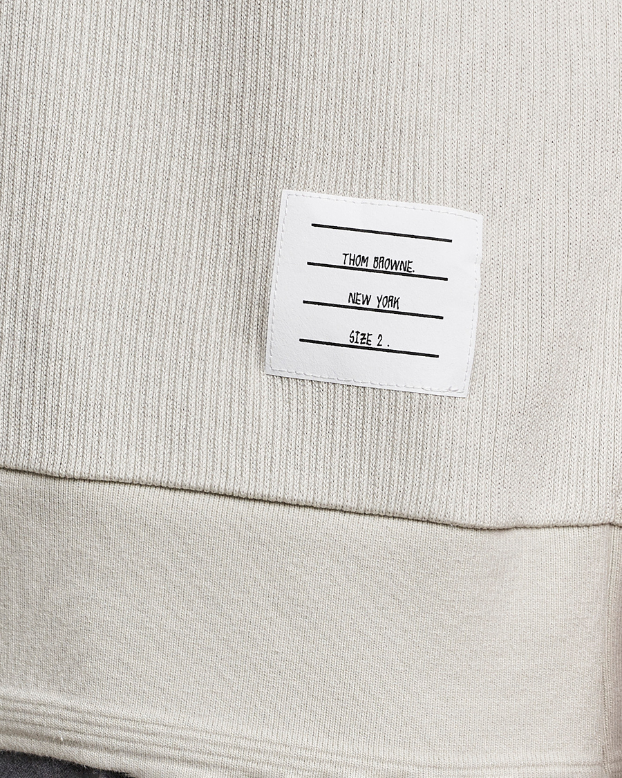 Mies | Pikeet | Thom Browne | Short Sleeve Knitted Polo Natural White