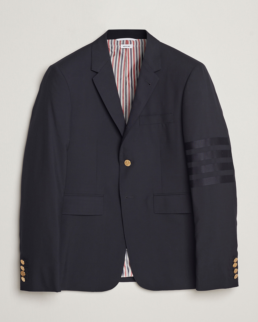 Mies | Pikkutakit | Thom Browne | Tonal 4 Bar Wool Blazer Navy