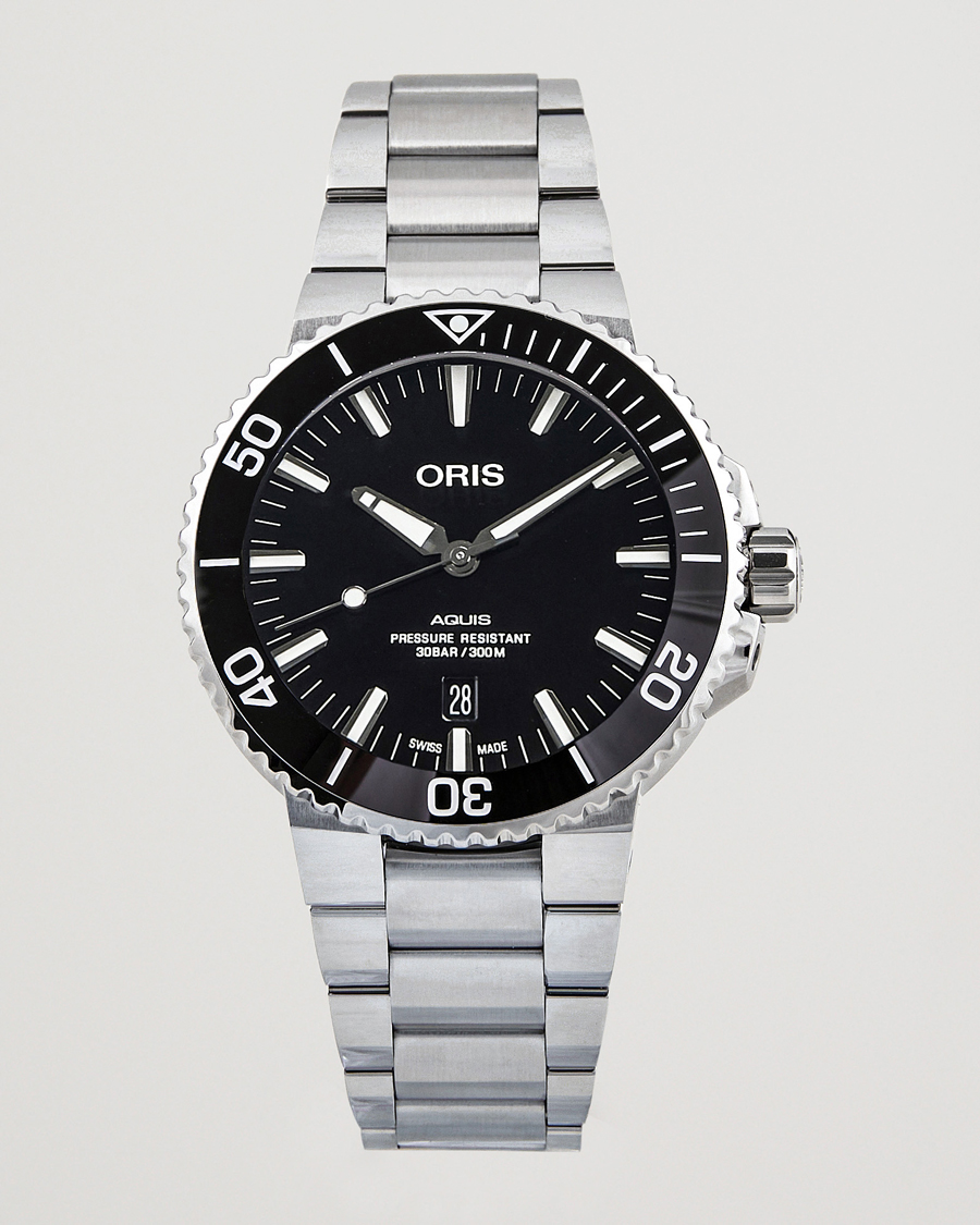 Mies | Oris Aquis Date 43,5mm Polished Black | Oris | Aquis Date 43,5mm Polished Black