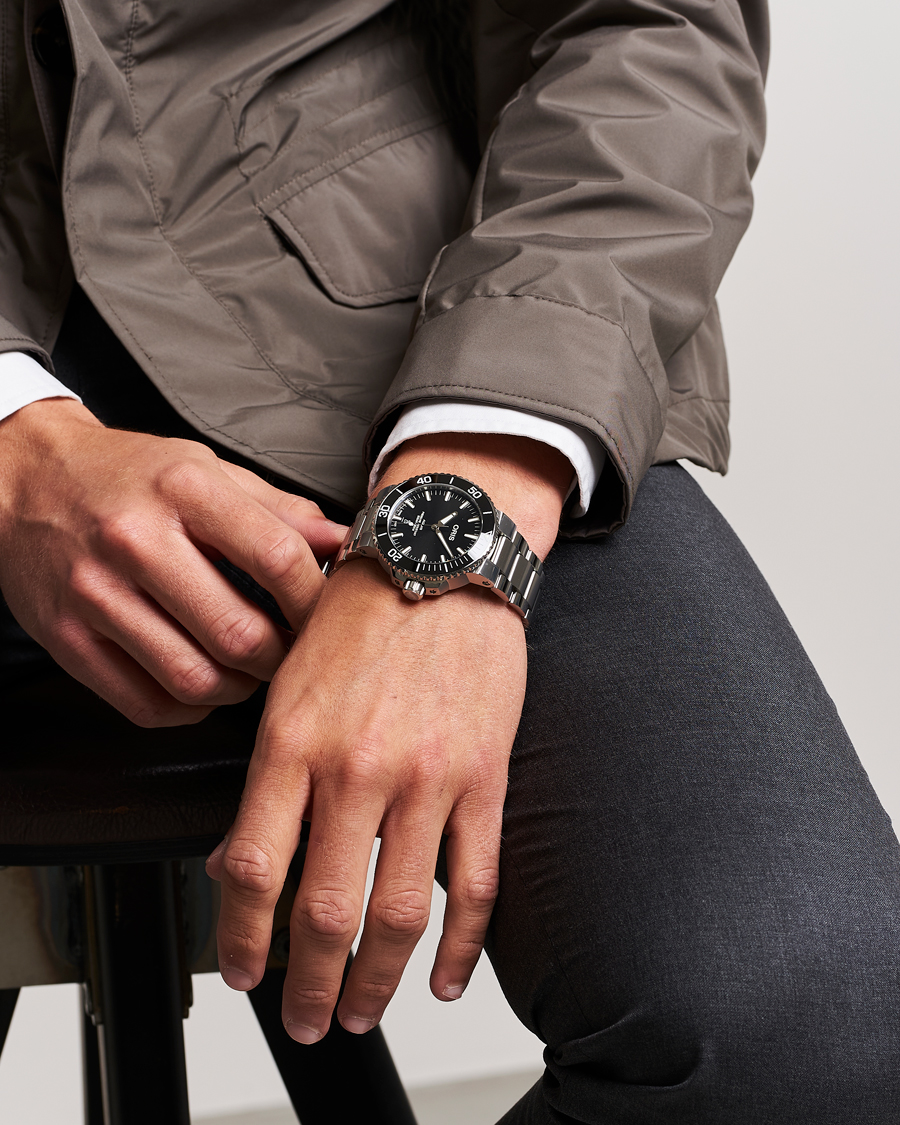 Mies | Oris Aquis Date 43,5mm Polished Black | Oris | Aquis Date 43,5mm Polished Black