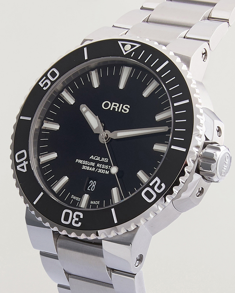 Mies | Oris Aquis Date 43,5mm Polished Black | Oris | Aquis Date 43,5mm Polished Black