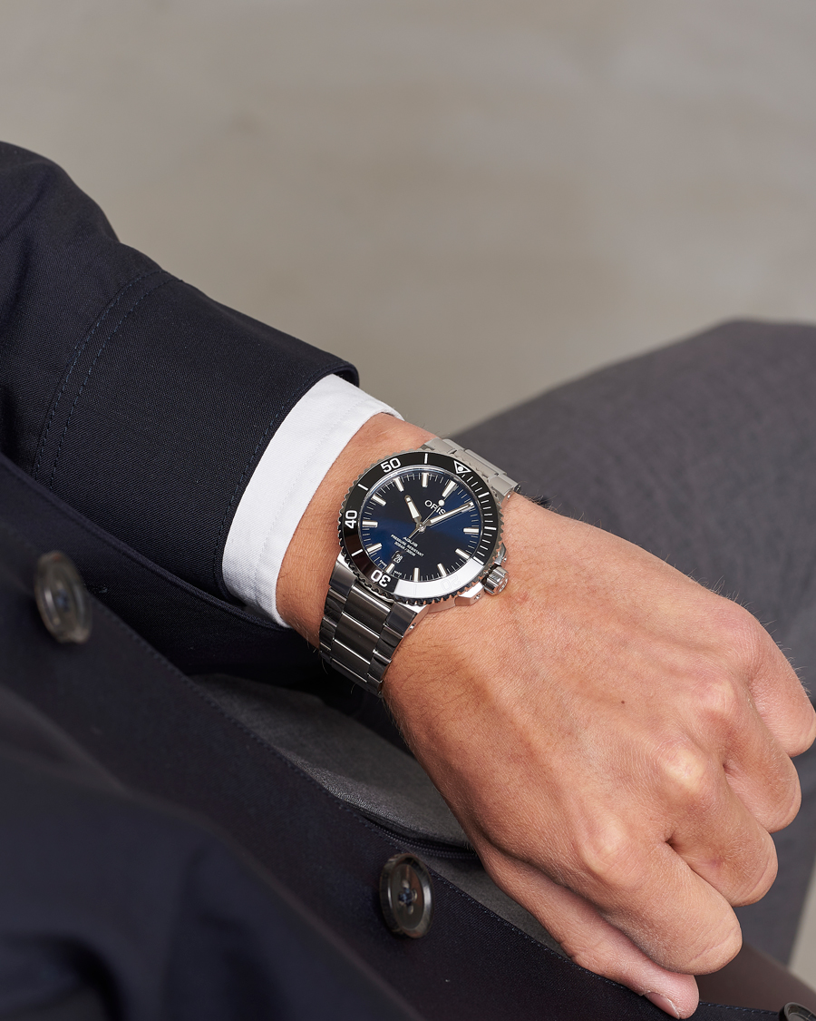 Mies | Oris Aquis Date 43,5mm Blue | Oris | Aquis Date 43,5mm Blue