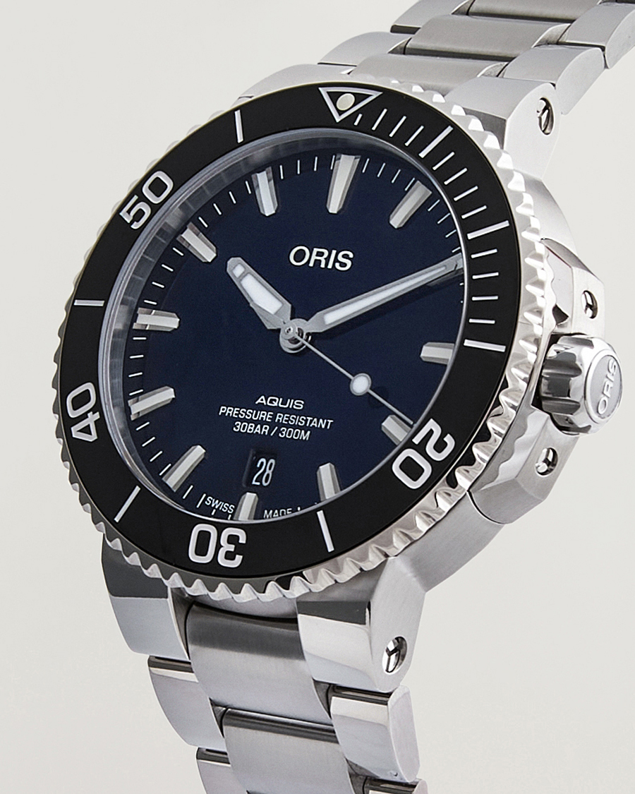 Mies | Oris Aquis Date 43,5mm Blue | Oris | Aquis Date 43,5mm Blue