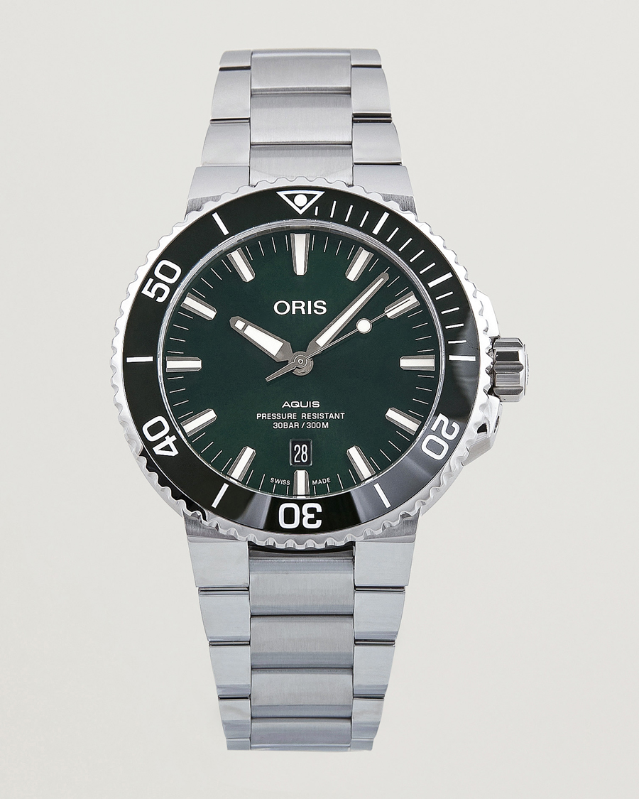 Mies | Oris Aquis Date 43,5mm Green | Oris | Aquis Date 43,5mm Green