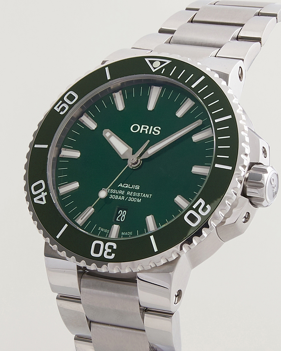 Mies | Oris Aquis Date 43,5mm Green | Oris | Aquis Date 43,5mm Green